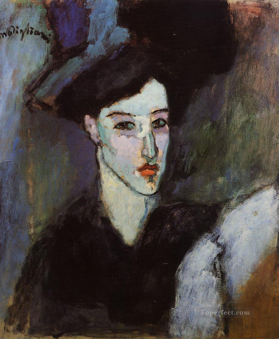 the jewish woman 1908 Amedeo Modigliani Oil Paintings